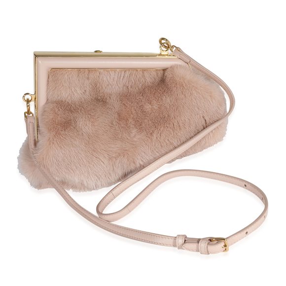 Fendi Blush Mink & Leather Small First Bag - Picture 3 of 6